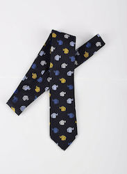 Gant Ανδρική Γραβάτα με Σχέδια σε Navy Μπλε Χρώμα