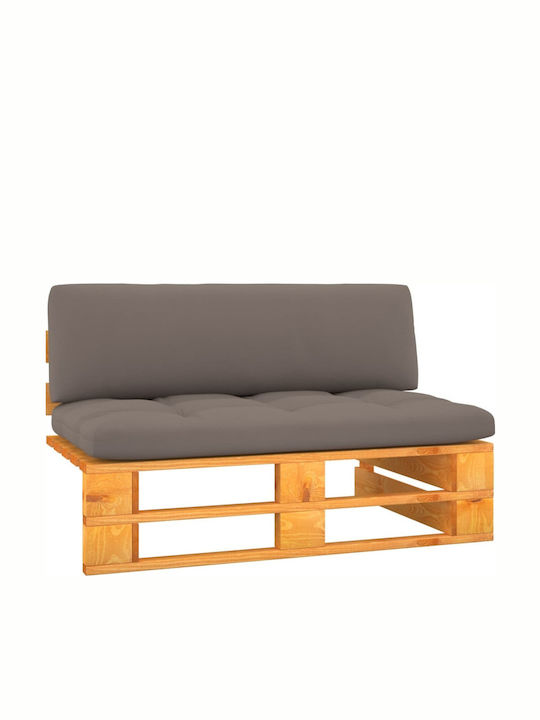 Zweisitziges Sofa Außenbereich aus Paletten mit...