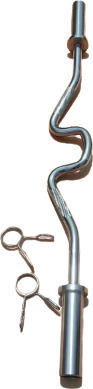 Luxury Fitness ​Curl Bar Olympic Type Φ50mm 10kg 120cm Length with Pegs