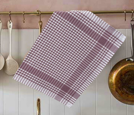 Linea Home Pin Towel from 100% Cotton Amethyst 50x70cm