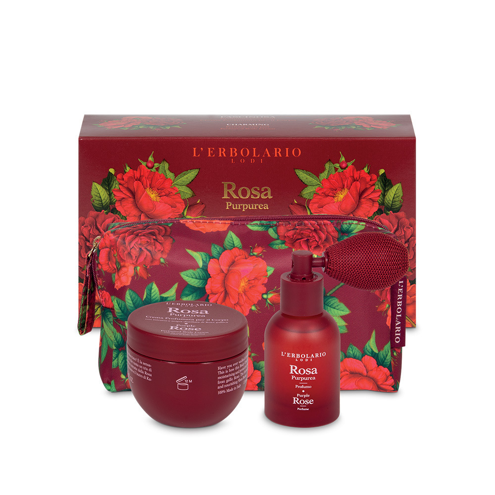 L' Erbolario Purple Rose Perfume 30ml & Body Lotion 75ml Skroutz.gr