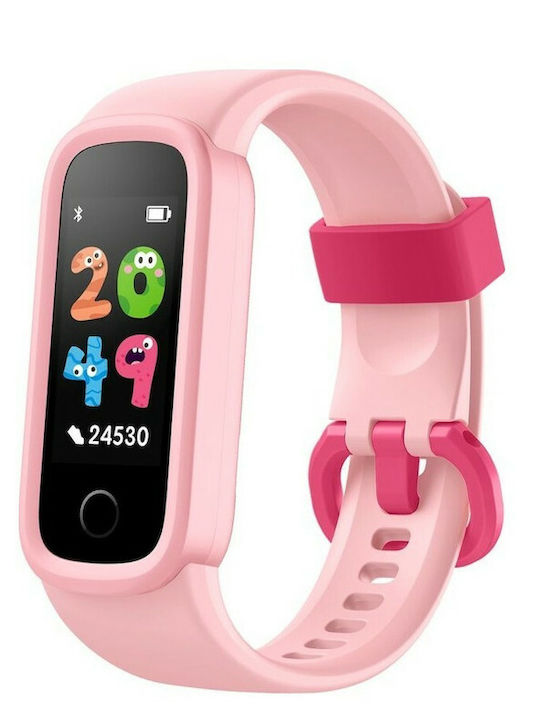 Kiddoboo Kids Digital Watch Smart Band with Rubber/Plastic Strap Pink