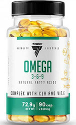 Trec Omega 3-6-9 90 капси Trec Omega 3-6-9 90 капси