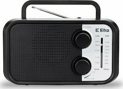 Eltra Dana Portable Electric / Battery Black Radio