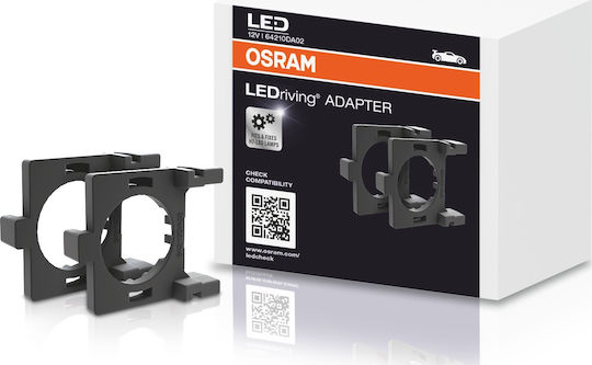 Osram Αντάπτορες Λάμπας Αυτοκινήτου LED H7 Universal 2τμχ
