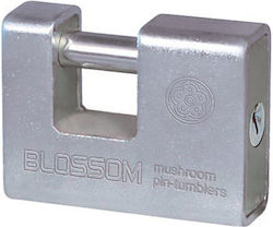 Blossom Steel Padlock Monoblock with Key 80mm 1pcs