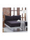 Beauty Home 1999 Pillowcase Set Black 52x73cm.