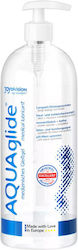 JoyDivision AquaGlide Water Based με Αντλία Natural 1000ml
