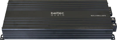 Beltec Audio Ενισχυτής Αυτοκινήτου BZA 1400 2 RFD 2 Καναλιών