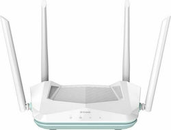 D-Link Eagle Pro AI R15 Drahtlos Router Wi-Fi 6 mit 3 Anschlüssen Ethernet