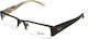 Ray Ban Vintage Metal Prescription Eyeglass Frame Brown RB6151 2593