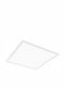 Aca Square Recessed LED Panel 48W with Cool White Light 6500K 60x60cm