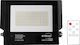 Atman Wasserdicht LED Flutlicht 50W Kaltweiß 6000K mit Fernbedienung IP66