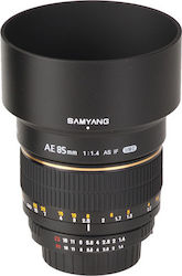 Samyang 85mm F/1.4 IF UMC Asph Cadru complet pentru montură Fujifilm X Samyang 85mm F/1.4 IF UMC Asph Cadru complet pentru montură Fujifilm X