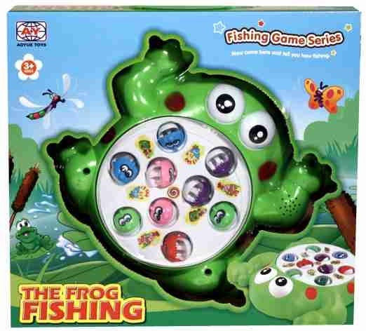 Zanna Toys Joc interactiv de pescuit Fishing Game Series The Frog Fishing