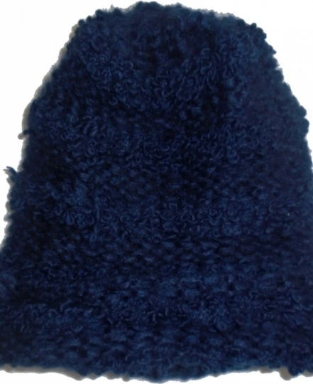 Beanie Unisex Fleece Σκούφος σε Navy Μπλε χρώμα
