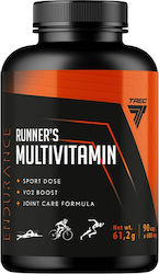 Trec Runner's Multivitamin Vitamin für Energie 90 Mützen