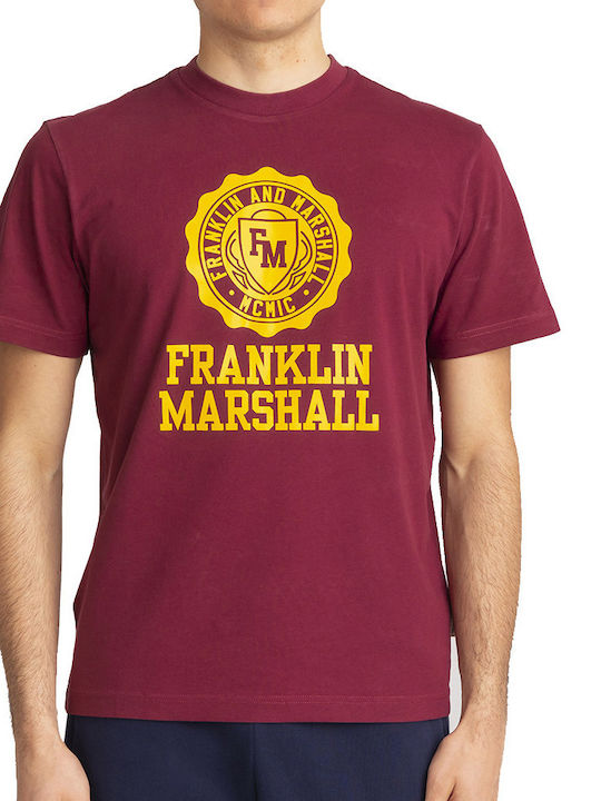 Franklin & Marshall T-shirt Burgundy