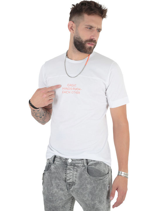 Stefan Fashion T-Shirt Weiß