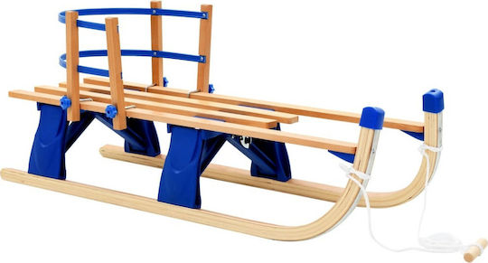 vidaXL 91458 Wooden Folding with Backrest 110cm