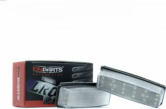 Einparts License Plate Lights Led for Fiat 124 Spider for Mazda MX-5 2pcs