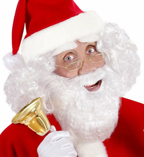 Weihnachts-Bärte des Weihnachtsmanns Weiße mit Muster Weihnachtsmann