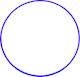 Vinex Blue Rhythmic Gymnastics Hoop Ø50cm