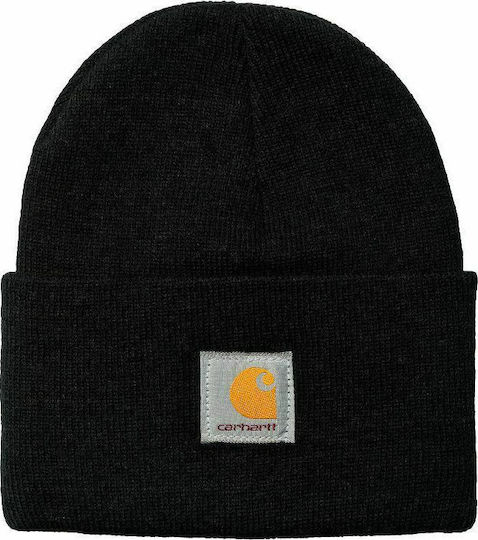 Beanie Căciulă Pentru Bărbați cu Tip De Tricotat Coastă în Culoare Neagră