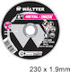 Walter Cutting Discs Iron Cutting Disc Metal Hole Diameter 230mm 1pcs