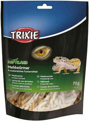 Trixie Reptilienfutter Getrocknete Würmer für Reptilien 70gr 76391