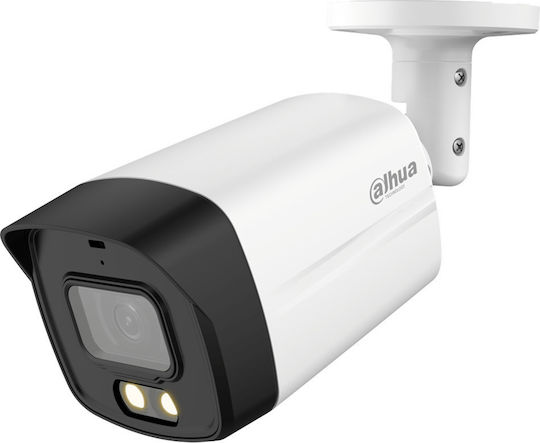 Dahua HAC-HFW1239TLM-A-LED-S2 CCTV Κάμερα Παρακολούθησης Full HD 1080p Αδιάβροχη με Μικρόφωνο και Φακό 3.6mm