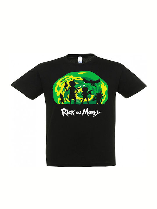 Rick And Morty T-shirt Schwarz
