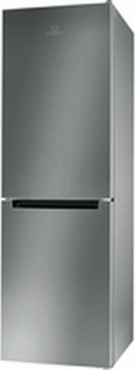 Indesit Kühl-Gefrierkombination 328Es NoFrost H188.9xB59.5xT65.5cm. Inox LI8 SN2E X