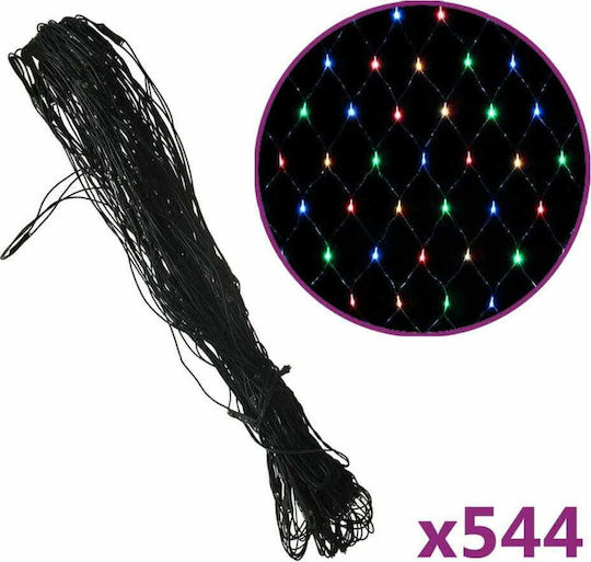 544 Lămpițe LED 4m. x 400buc Multicolore tip Plasă 1buc