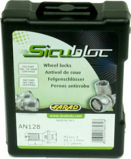 Farad Sicherheitsbolzen Sicubloc AN435 M14x1.5mm Länge 35mm