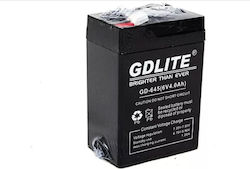 GDLite GD-645 Baterie UPS 6V 4Ah GDLite GD-645 Baterie UPS 6V 4Ah