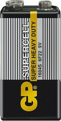 GP Batteries Supercell Μπαταρία Zinc 9V 1τμχ