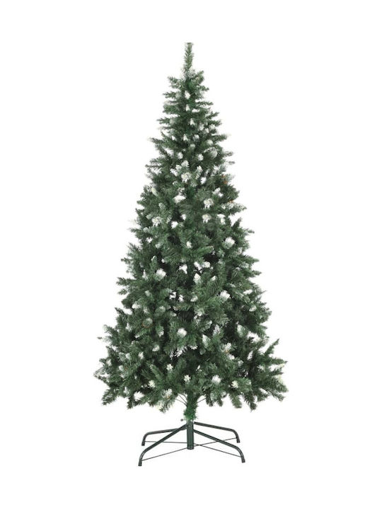 Χριστουγεννιάτικο Δέντρο Πράσινο Χιονισμένο 180εκ
