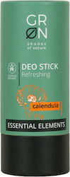 GRN Shades of Nature Essential Elements Calendula Refreshing Deo Stick 40gr