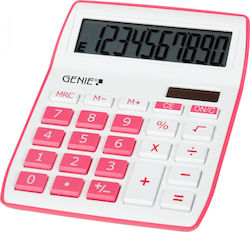 Genie 840 Calculator 10 Cifre în Culoarea Roz 1buc