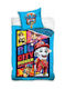 Nickelodeon Paw Patrol Big City Set Kids Duvet Cover Single with Pillowcase Blue 140x200cm