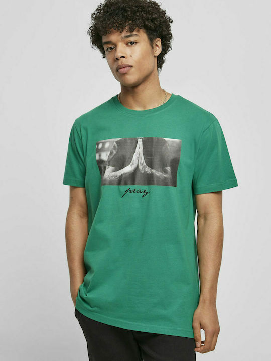 Mister Tee MT157 Ανδρικό T-shirt Πράσινο με Στάμπα