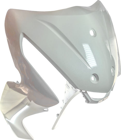 Yamaha Μάσκα Ποδιάς Μοτοσυκλέτας για Yamaha Crypton S 115 Λευκό