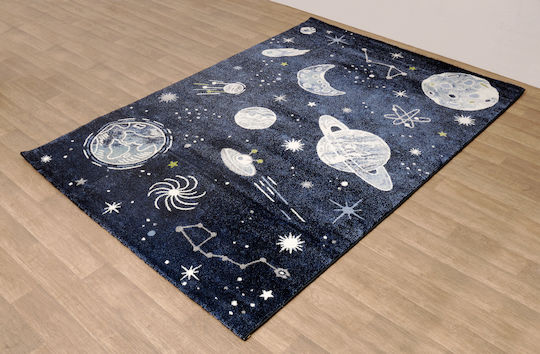 Viopros Ουρανός Παιδικό Χαλί Μπλε 160x230cm
