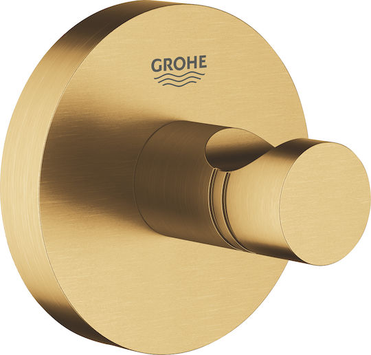 Grohe Essentials Άγκιστρο Μπάνιου Μονό με Βίδες 5.4x5.4cm Χρυσό Grohe Essentials Άγκιστρο Μπάνιου Μονό με Βίδες 5.4x5.4cm Χρυσό