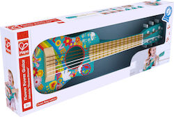 Hape Holz Gitarre Flower Power Für 3+ Jahre