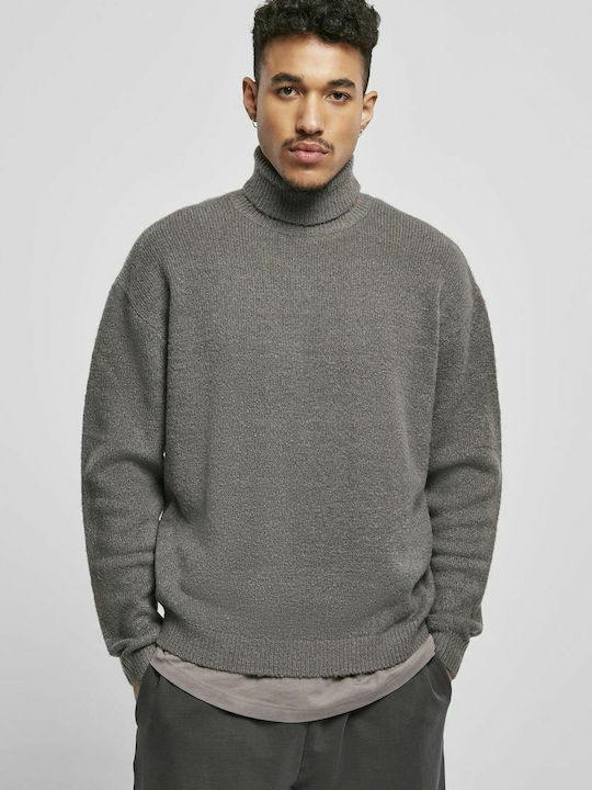 Urban Classics Langarm-Pullover Asphalt