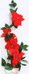 Christmas Garland Red 200cm 1pc