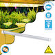 GloboStar Pendant Grow Light 3000K with LED and Power 26W L60xW3.3xH3.6cm.