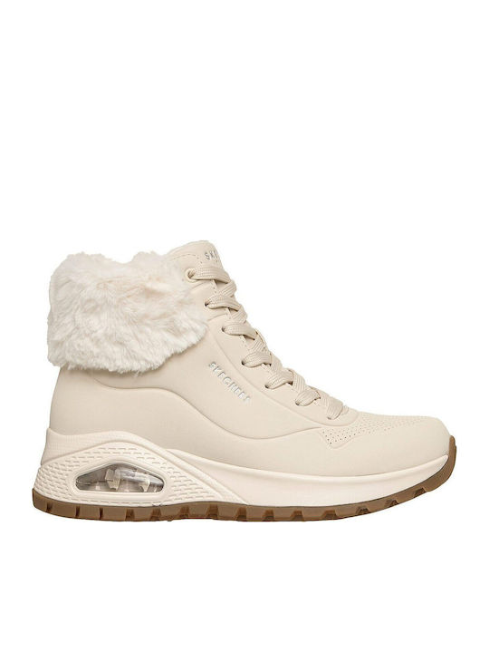 Skechers Uno Rugged Women's Ankle Boots with Fu...